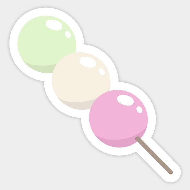 Dango Sticker by Reeseworks